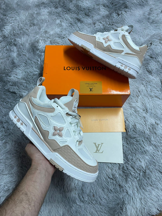 LOUIS VUITTON SKATE BLANCO BEIGE